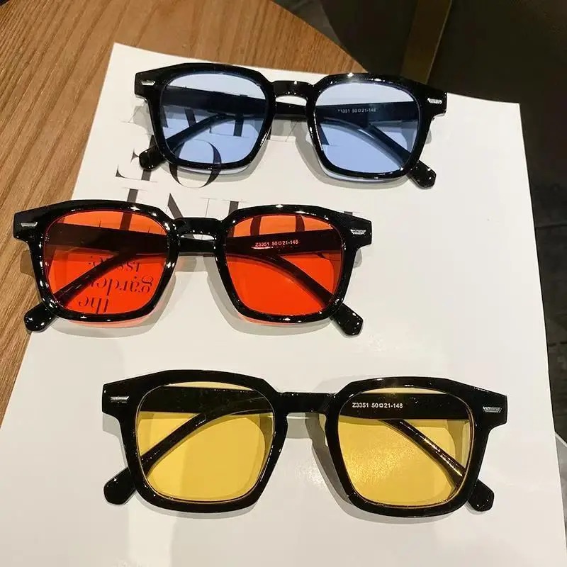 Sunglasses Cat Eye - Erkekler Dikdörtgen Vintage Güneş Gözlüğü Moda