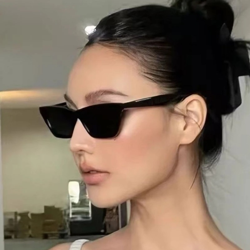 Sunglasses Cat Eye - Lüks Kedi Gözü Siyah Güneş Gözlüğü