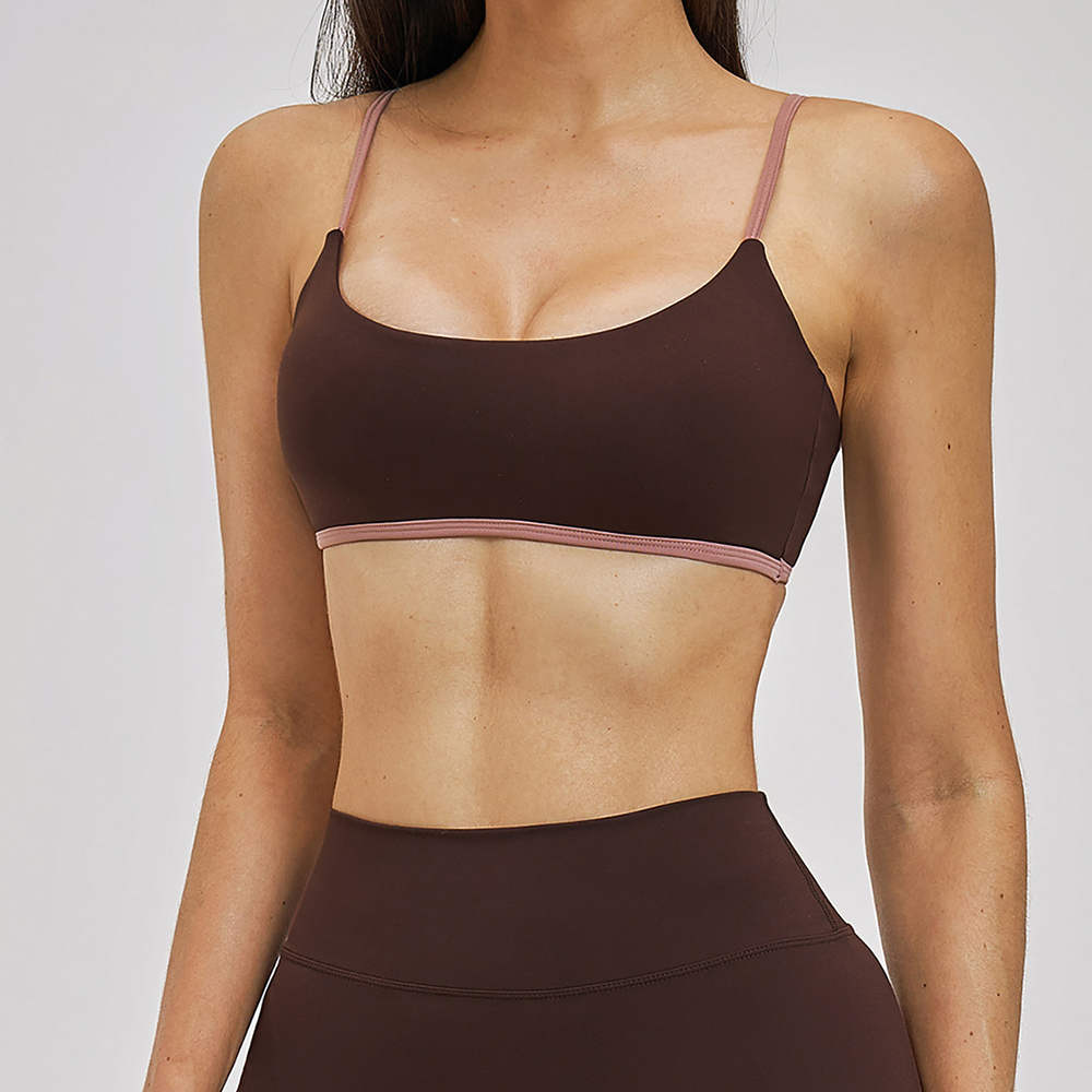 Bralette Triangle Set - Seksi Kadın Spor Sütyeni Push Up