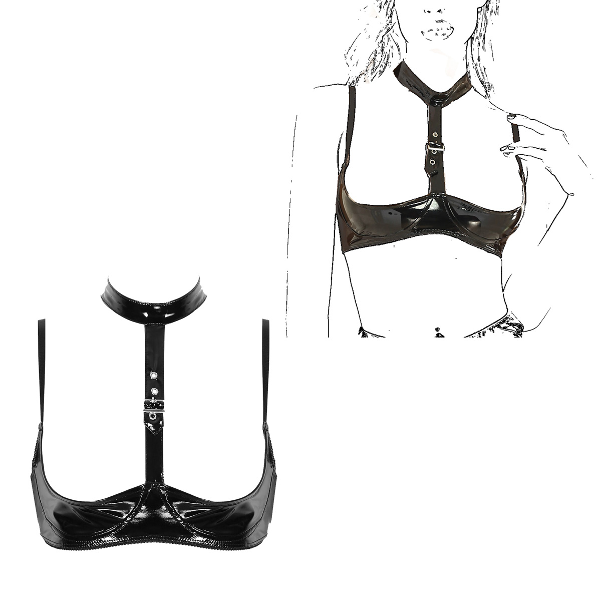 Bayan Rugan iç çamaşırı seti S - Bralette Triangle Set incelemesi ve fiyatı