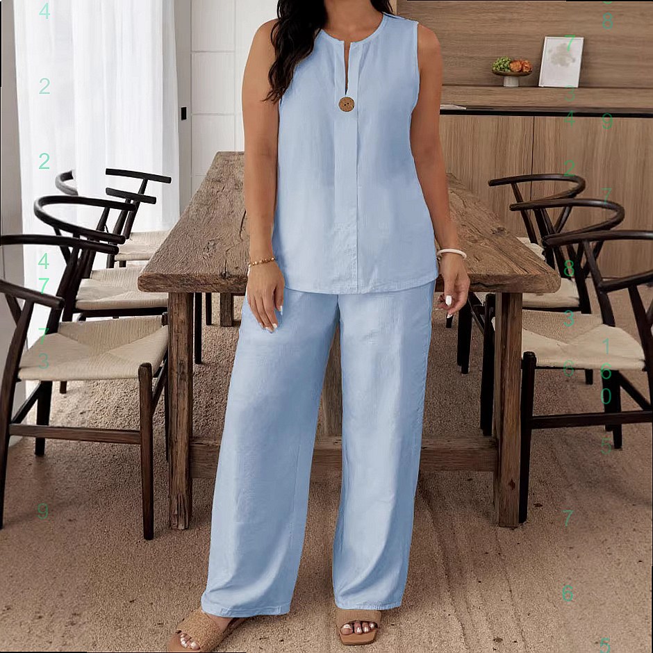 Rahat Bol Üst Geniş Paça Panto - Linen Pant Wide incelemesi ve fiyatı