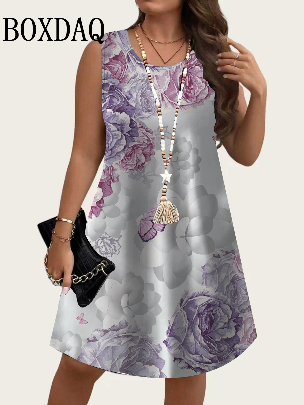 2026 Yaz Yeni Kadın Kolsuz Elb - Romper Floral Print incelemesi ve fiyatı