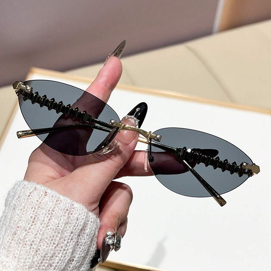 INS Metal Perçinli Çerçevesiz  - Sunglasses Cat Eye incelemesi ve fiyatı
